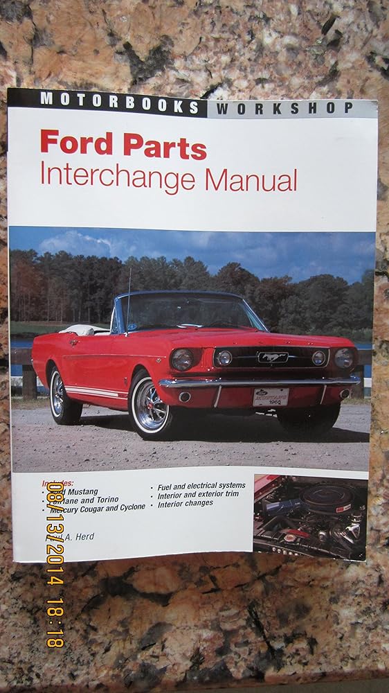 Ford Parts Interchange Manual cover image