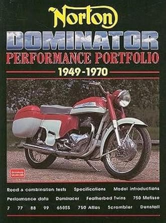 Norton Dominator Performance Portfolio 1949-1970 cover image