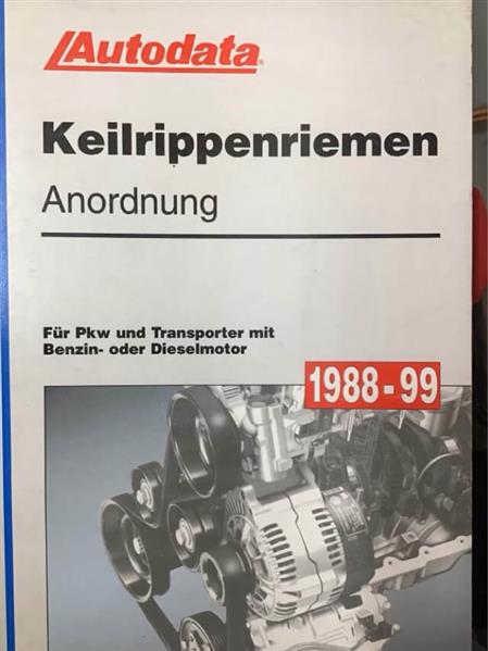 Autodata Keilrippenriemen 1988-1999