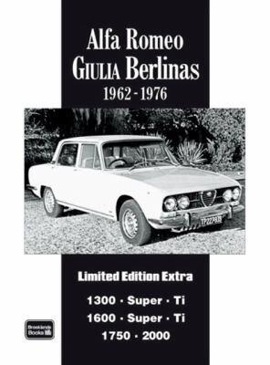 Alfa Romeo Giulia Berlina 1962-1976 Limited Edition Extra