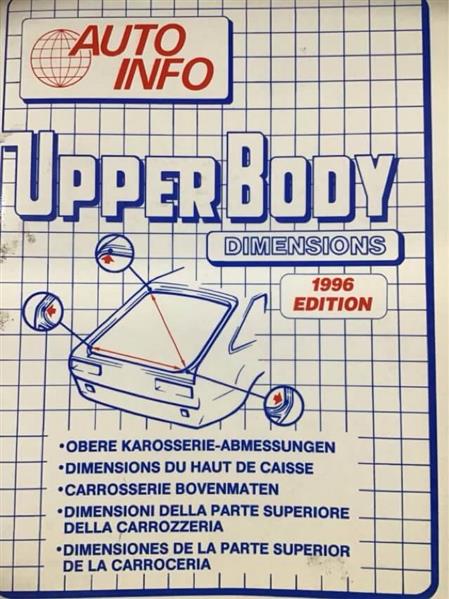 Auto Info Upper Body Dimensions 1996 Edition