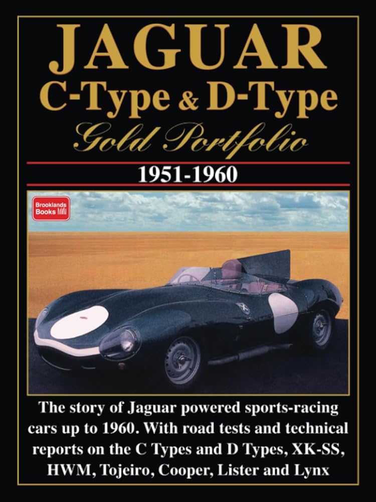 JAGUAR C-TYPE & D-TYPE GOLD PORTFOLIO 1951-1960 cover image