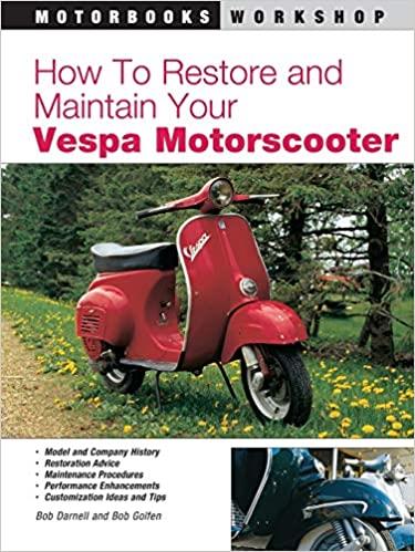 How to Restore and Maintain Your Vespa Motorscooter